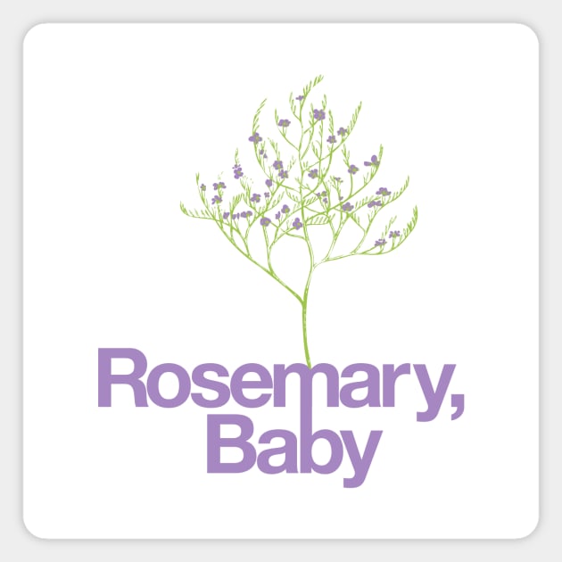 Rosemary, Baby Magnet by postlopez